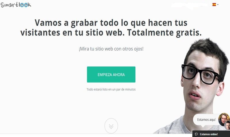 Smartlook: herramienta gratuita que graba en vídeo la actividad de tus visitantes