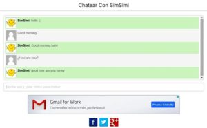 Chatear Con SimSimi - Rebot me
