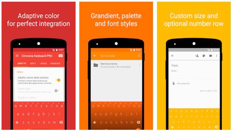 Chrooma Keyboard: ya es gratis el teclado que cambia de color (Android)