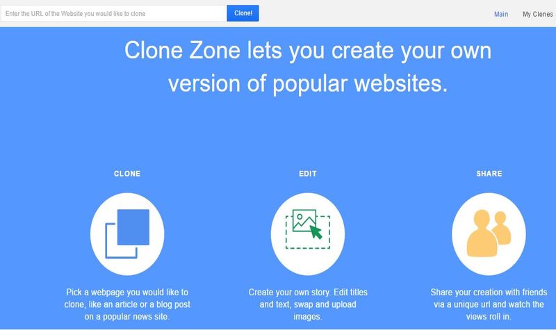 Clone Zone: crea la copia de un diario, personalízala y gasta bromas