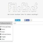 FileChef: no pierdas tiempo, encuentra enlaces de descarga directa