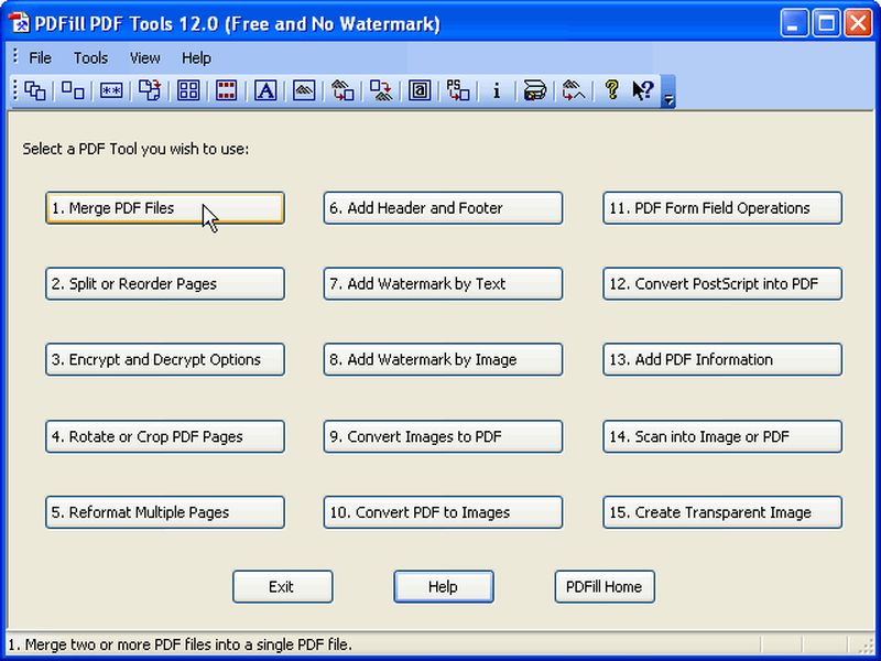 PDFill PDF Tools: software gratuito para editar documentos PDF