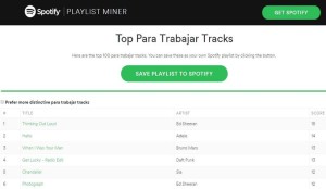 Playlist Miner