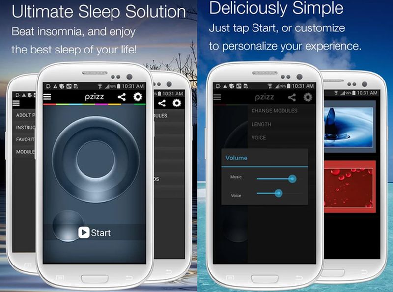 Pzizz: app móvil para combatir el insomnio y el estrés