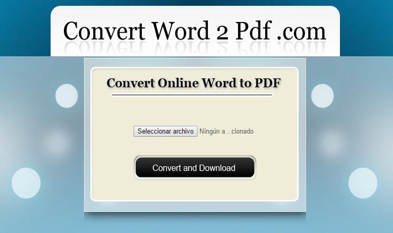 ConvertPDFto: 6 herramientas web para convertir documentos PDF