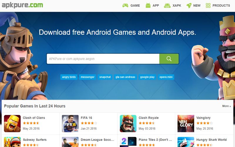 APKPure: descarga el archivo APK de juegos y aplicaciones Android