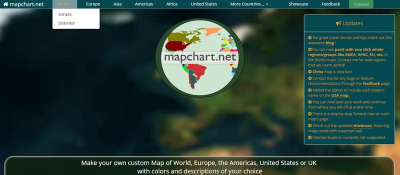 Crear mapas online con estas 10 aplicaciones web gratuitas
