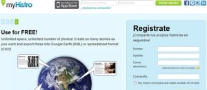 Crear mapas online - MyHistro