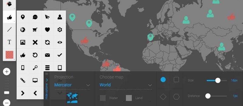 Crear mapas online con estas 10 aplicaciones web gratuitas