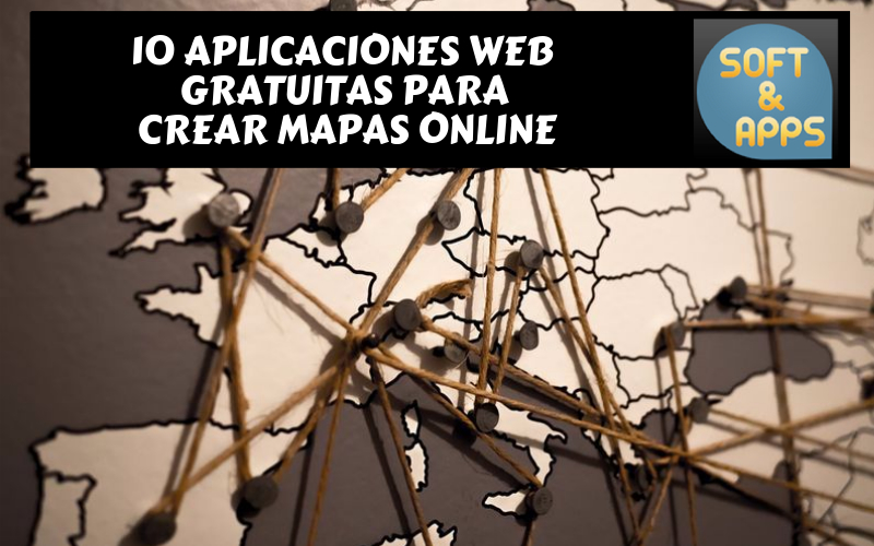 Crear mapas online con estas 10 aplicaciones web gratuitas
