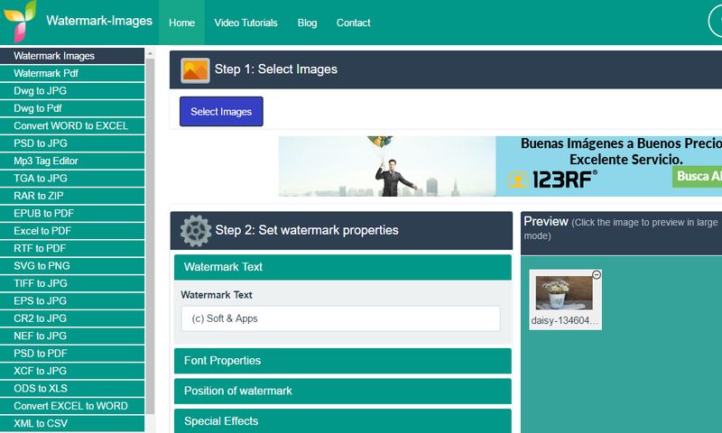Múltiples herramientas web para editar imágenes y convertir archivos