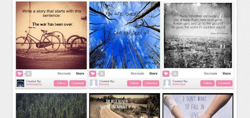 10 mejores aplicaciones web para crear imágenes con citas o textos