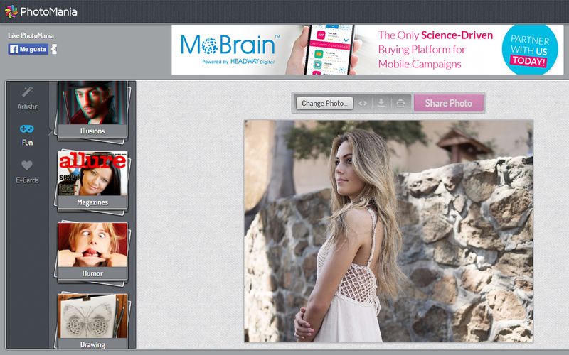 PhotoMania: espectacular editor fotográfico online y gratuito