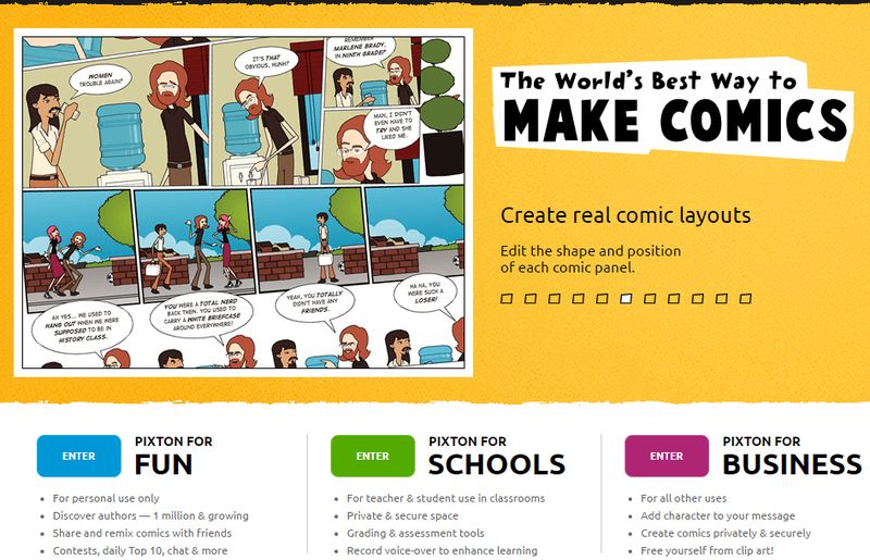 Pixton 5 aplicaciones web gratuitas para crear cómics online