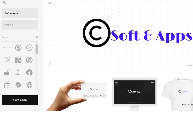 Squarespace Logo: herramienta web para crear sencillos logos