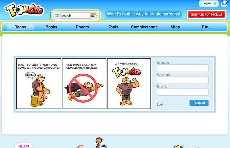 ToonDoo 5 aplicaciones web gratuitas para crear cómics online