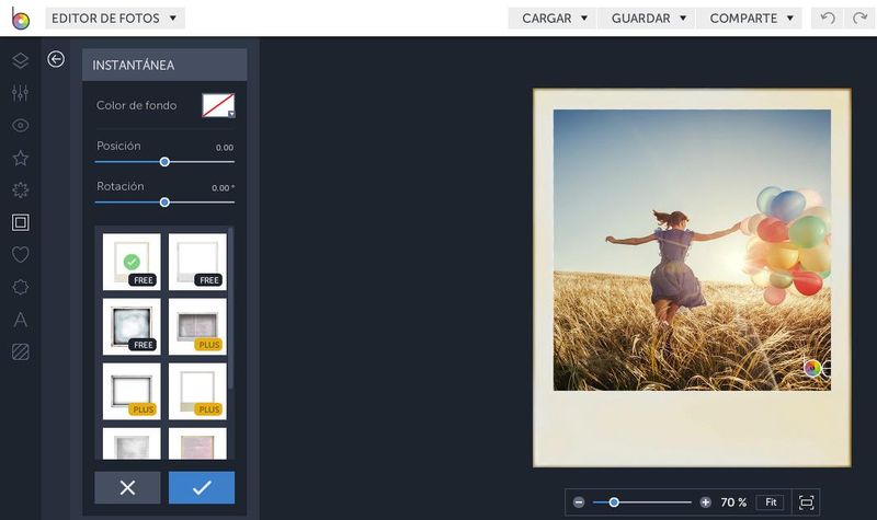 BeFunky: probablemente el mejor editor de imágenes online