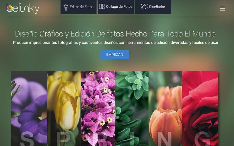 BeFunky: probablemente el mejor editor de imágenes online