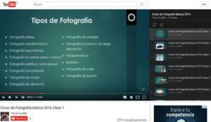 Curso de Fotografia basica