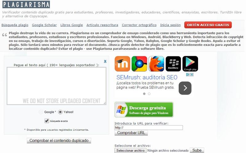 4 herramientas gratis para descubrir si plagian tus contenidos