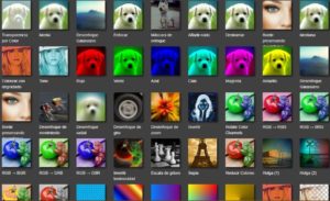 Fotoview - aplicar efectos online
