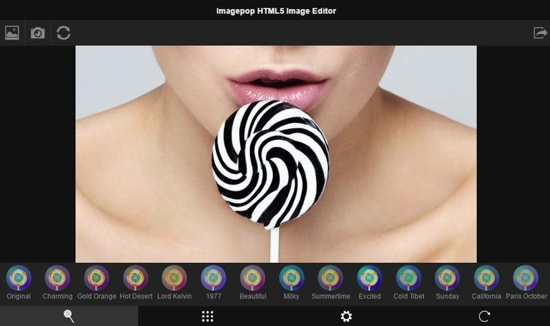 ImagePop: aplicación web gratuita para editar imágenes