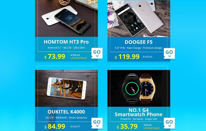 Promoción tecnología: Doogee F5, Oukitel K4000 y más