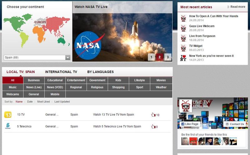 Tv gratis: 5 mejores páginas para ver televisiones online