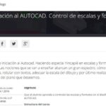 Curso de AutoCAD para seguir online y gratis