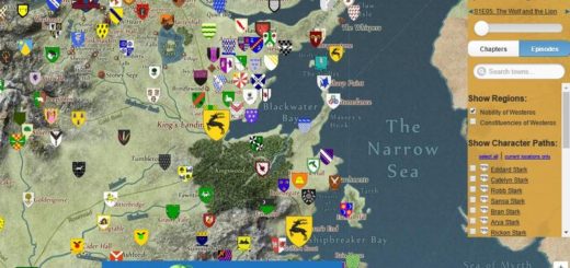 Quartermaester: mapa interactivo con lo que quieres saber de Juego de Tronos