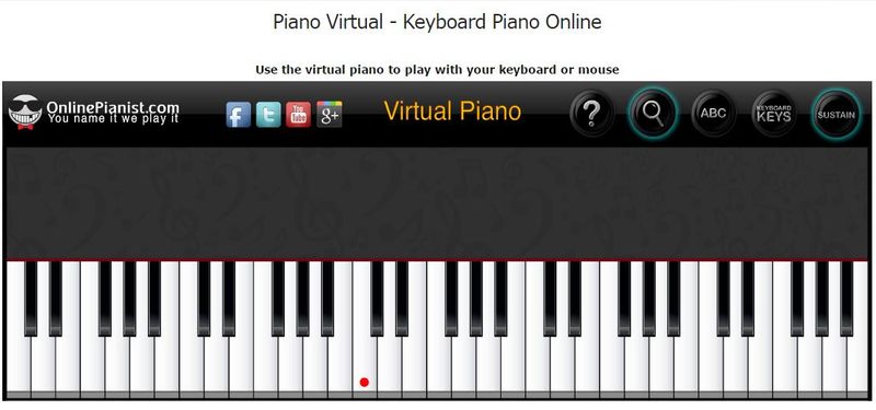 Conexión mesa Moretón Tocar el Piano online: 5 aplicaciones web gratuitas