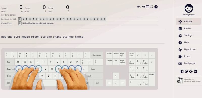 5 aplicaciones web para mejorar tu Velocidad al Teclado
