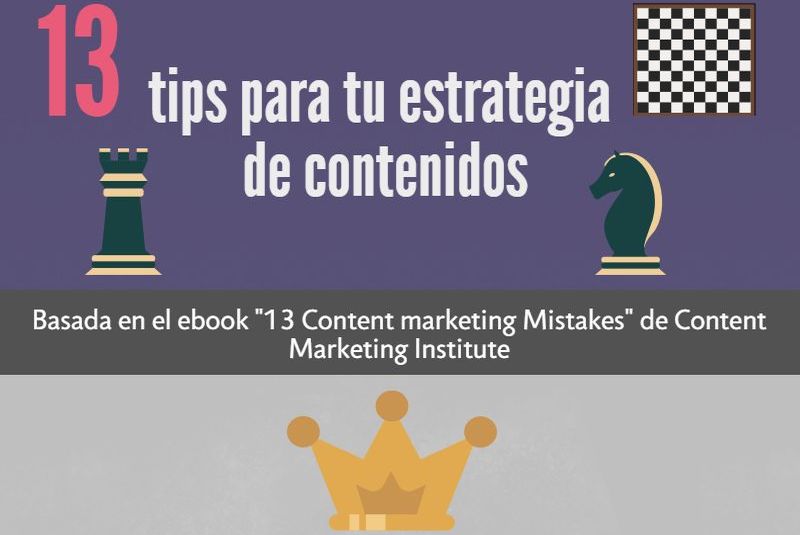 13 consejos para una buena Estrategia de Contenidos