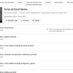 Curso gratuito de Excel básico en 14 lecciones en vídeo