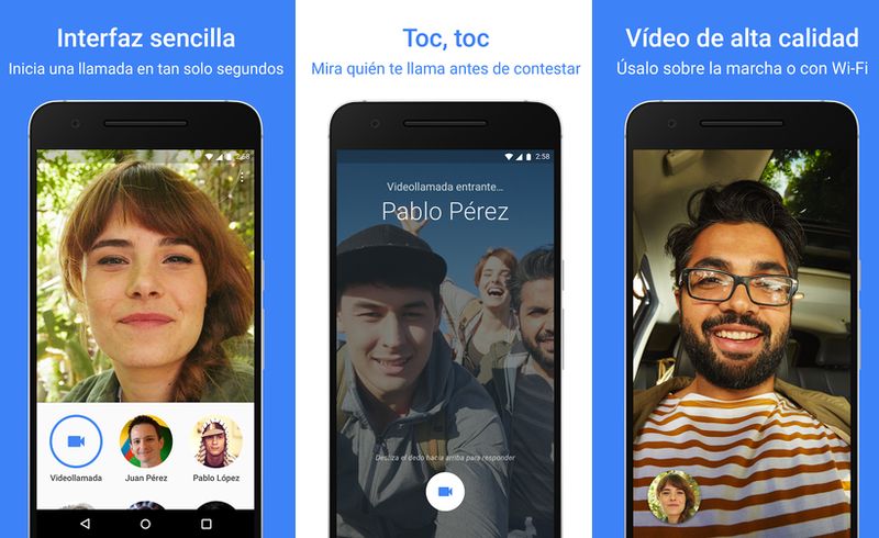 Google Duo: disponible la app de videollamadas de Google