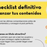 Verificaciones previas a la Publicación de Contenidos