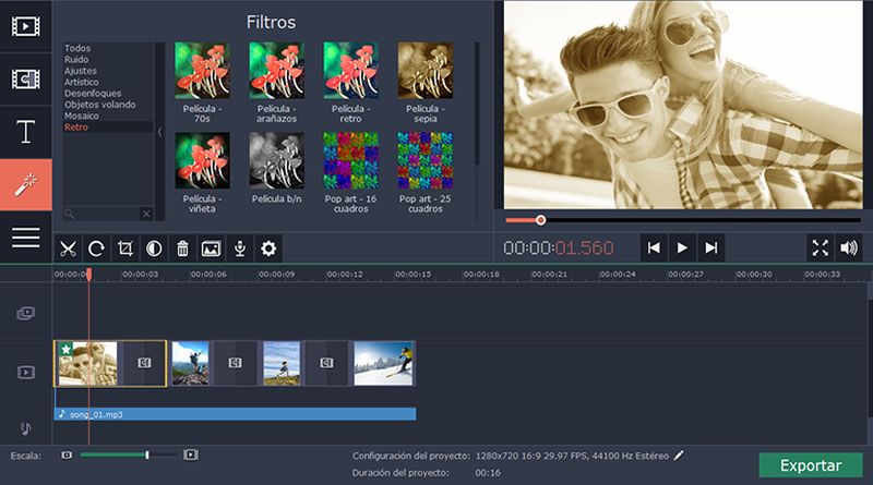 Cómo hacer vídeos profesionales fácilmente con Movavi Video Suite