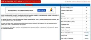Contar caracteres y palabras - Character Count Tool