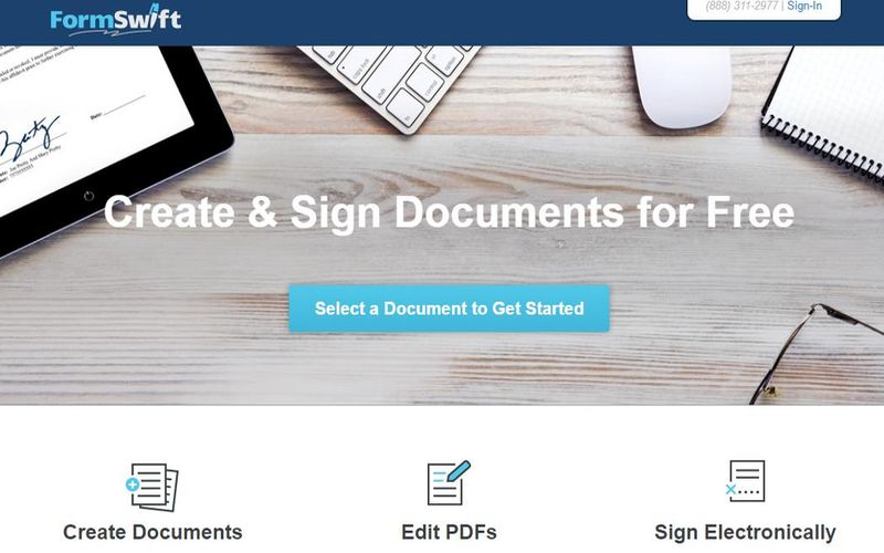 Aplicación web para editar PDF, crear documentos y firmar documentos