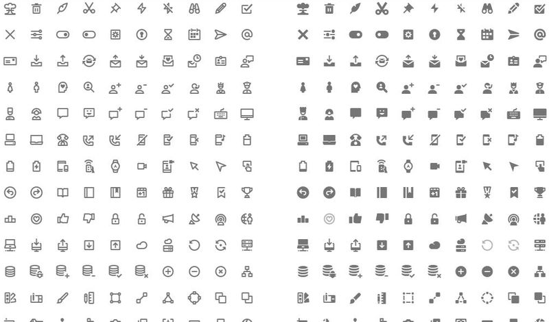 Nova Icons: pack con 350 iconos gratuitos con estilo Material Design