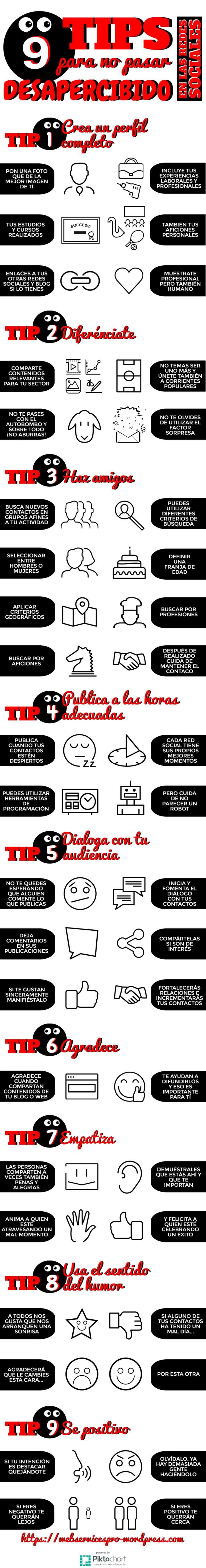 Cómo destacar en las Redes Sociales siguiendo 9 consejos