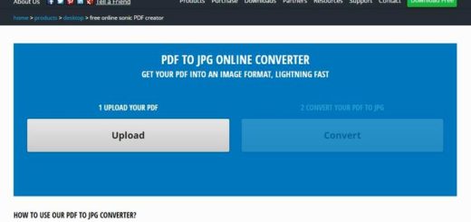 Convertir PDF a JPG online y gratis, con PDF to JPG Online Converter