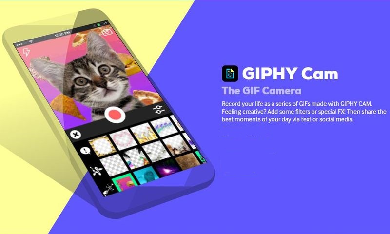 Giphy CAM: app móvil para crear originales GIFs animados
