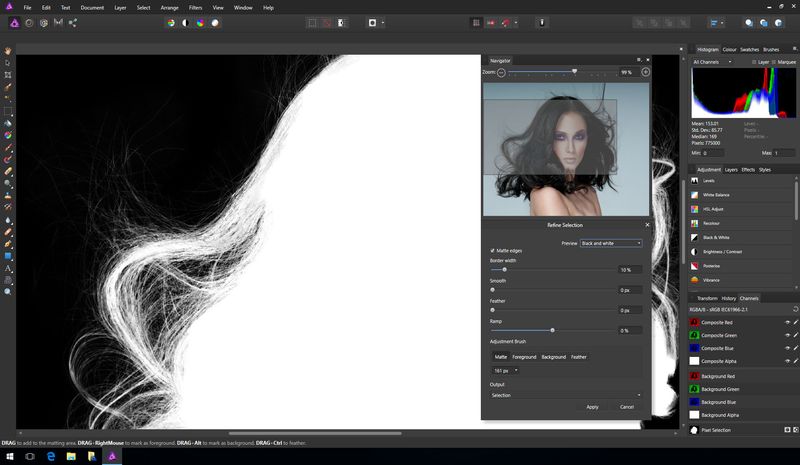 Affinity: potente software de edición fotográfica ahora gratis para Windows