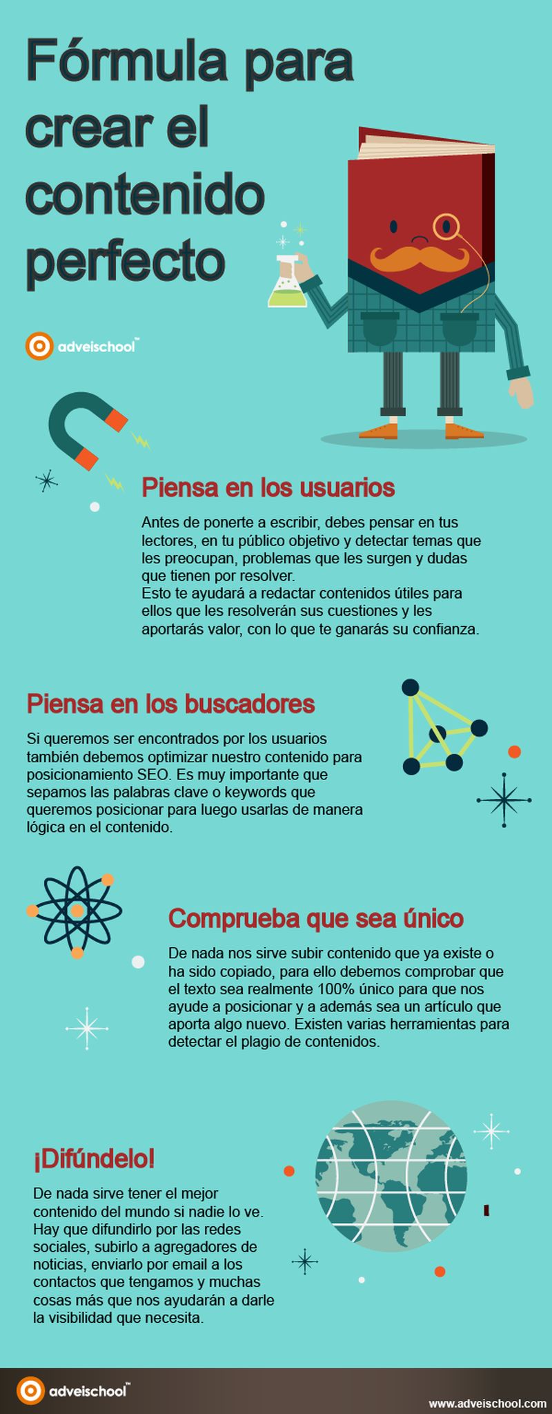 4 claves para crear contenidos perfectos que gustarán a tu audiencia