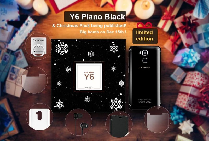 Doogee Y6 Piano Black: espectacular smartphone que llega por Navidad
