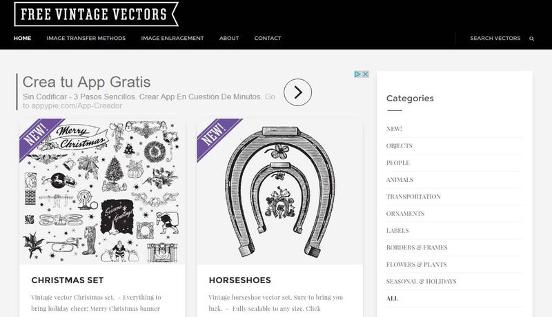 5 excelentes páginas con Vectores gratis para los Diseñadores