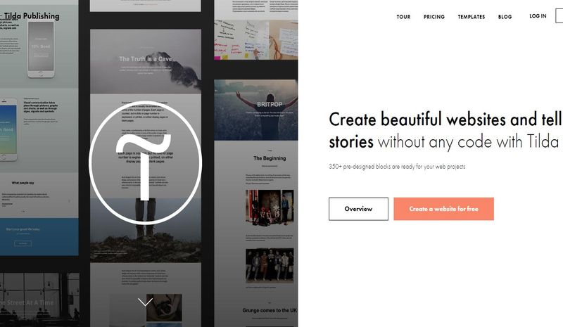 Tilda: crea gratis tu página web sin ser programador