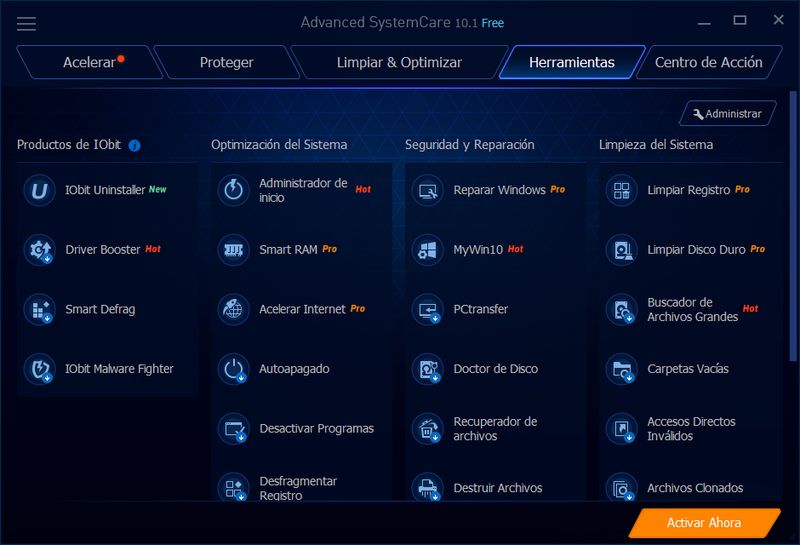 Advanced SystemCare 10 Free: optimiza, acelera y protege tu PC