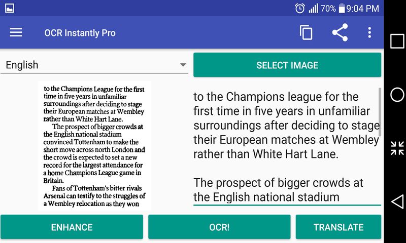 3 apps OCR Android para extraer el texto de las imágenes
